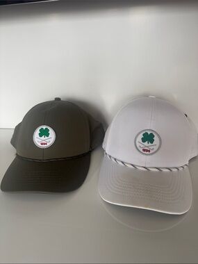 (2) Morris County Golf Club Hats
